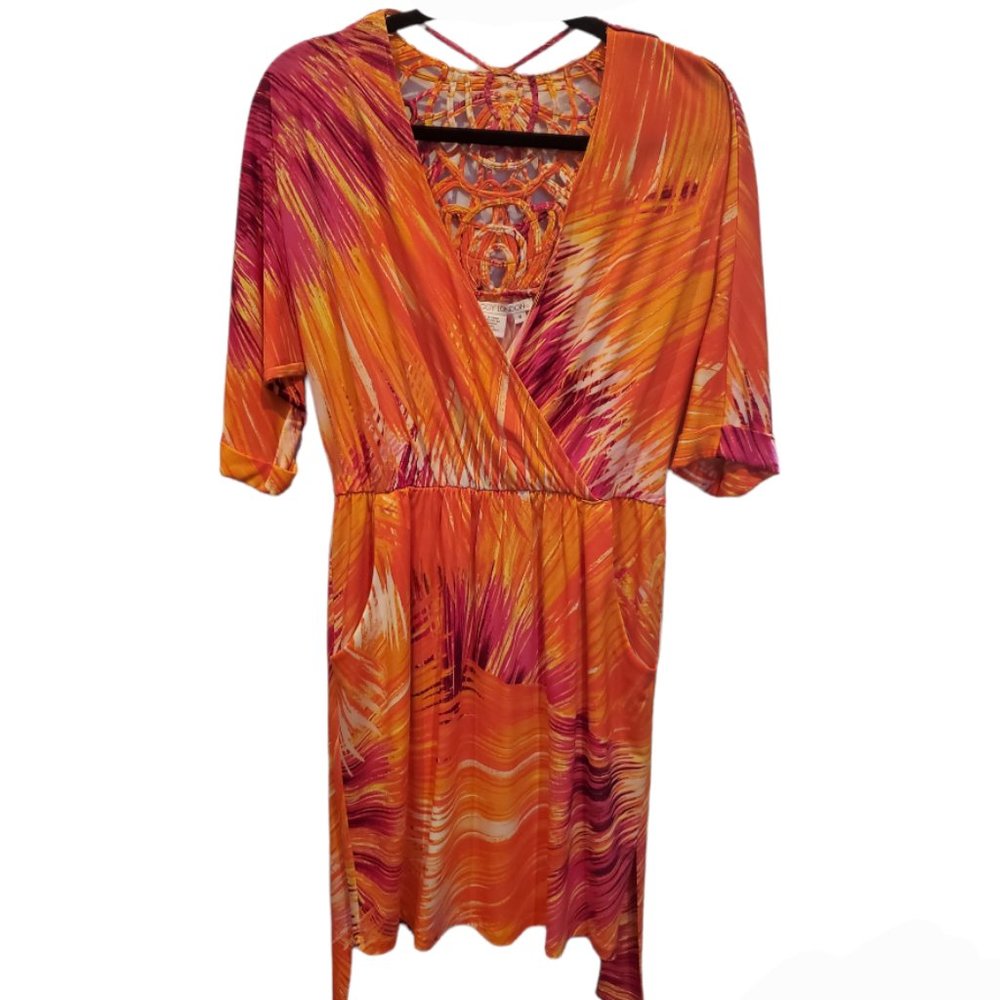 Maggy London Colorful Slip-On Dress